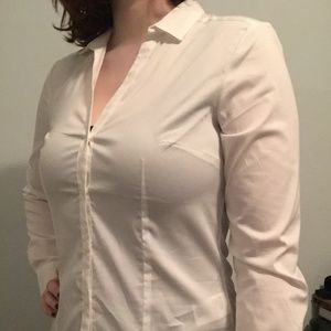 H&M White Button Up